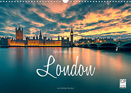 Kalender Weltmetropole London (Wandkalender 2023 DIN A3 quer) von Stefan Becker