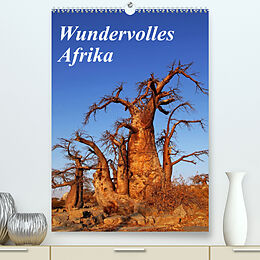 Kalender Wundervolles Afrika (Premium, hochwertiger DIN A2 Wandkalender 2023, Kunstdruck in Hochglanz) von Wibke Woyke