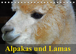 Kalender Alpakas und Lamas (Tischkalender 2023 DIN A5 quer) von Elisabeth Stanzer