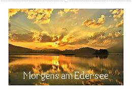 Kalender Morgens am Edersee (Wandkalender 2023 DIN A2 quer) von Heike Loß
