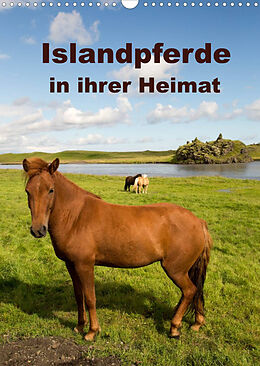 Kalender Islandpferde in ihrer Heimat (Wandkalender 2023 DIN A3 hoch) von Winfried Rusch