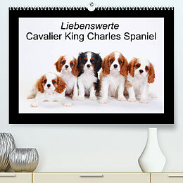 Kalender Liebenswerte Cavalier King Charles Spaniel (Premium, hochwertiger DIN A2 Wandkalender 2023, Kunstdruck in Hochglanz) von Petra Wegner