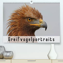 Kalender Greifvogelportraits (Premium, hochwertiger DIN A2 Wandkalender 2023, Kunstdruck in Hochglanz) von Gerald Wolf