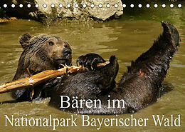 Kalender Bären im Nationalpark Bayerischer Wald (Tischkalender 2023 DIN A5 quer) von Erika Müller