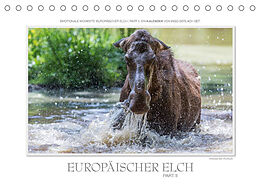 Kalender Emotionale Momente: Europäischer Elch Part II (Tischkalender 2023 DIN A5 quer) von Ingo Gerlach GDT
