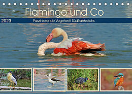 Kalender Flamingo und Co - Faszinierende Vogelwelt Südfrankreichs (Tischkalender 2023 DIN A5 quer) von René Schaack