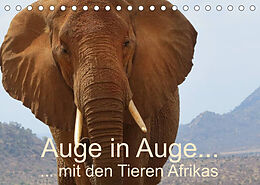 Kalender Auge in Auge mit den Tieren Afrikas (Tischkalender 2023 DIN A5 quer) von Brigitte Dürr