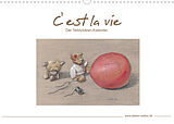 Kalender C' est la vie - Der Teddybären Kalender (Wandkalender 2023 DIN A3 quer) von Atelier Netkal