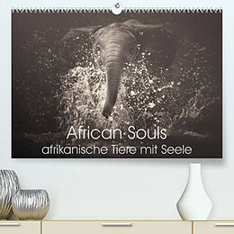 Kalender African Souls - afrikanische Tiere mit Seele (Premium, hochwertiger DIN A2 Wandkalender 2023, Kunstdruck in Hochglanz) von Manuela Kulpa