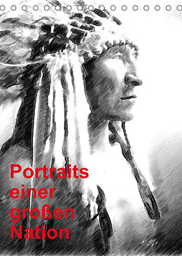 Kalender Portraits einer großen Nation (Tischkalender 2023 DIN A5 hoch) von Friederike Küster