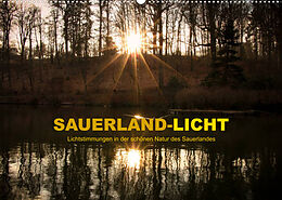 Kalender Sauerland-Licht - Lichtstimmungen in der schönen Natur des Sauerlandes (Wandkalender 2023 DIN A2 quer) von Heidi Bücker