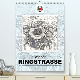Kalender Die Wiener RingstrasseAT-Version (Premium, hochwertiger DIN A2 Wandkalender 2023, Kunstdruck in Hochglanz) von Alexander Bartek