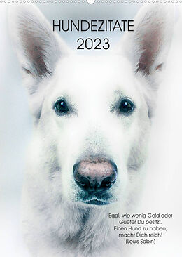 Kalender Hundezitate 2023 (Wandkalender 2023 DIN A2 hoch) von dogmoves