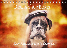 Kalender Deutscher Boxer (Tischkalender 2023 DIN A5 quer) von Kerstin Mielke