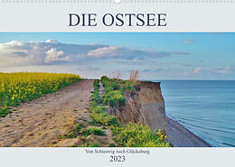 Kalender Die Ostsee - von Schleswig nach Glücksburg (Wandkalender 2023 DIN A2 quer) von Andrea Janke