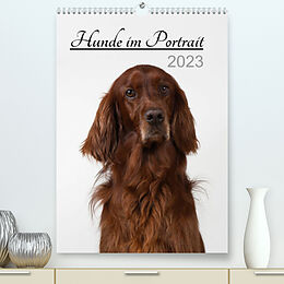 Kalender Hunde im Portrait (Premium, hochwertiger DIN A2 Wandkalender 2023, Kunstdruck in Hochglanz) von Heidi Bollich