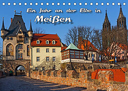 Kalender Das Jahr an der Elbe in Meißen (Tischkalender 2023 DIN A5 quer) von Birgit Seifert