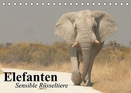 Kalender Elefanten. Sensible Rüsseltiere (Tischkalender 2023 DIN A5 quer) von Elisabeth Stanzer
