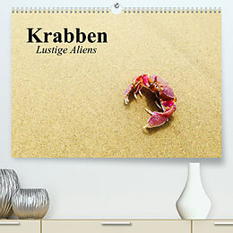 Kalender Krabben. Lustige Aliens (Premium, hochwertiger DIN A2 Wandkalender 2023, Kunstdruck in Hochglanz) von Elisabeth Stanzer