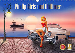 Kalender Pin-Up Girls und Oldtimer by Mausopardia (Wandkalender 2023 DIN A3 quer) von Monika Jüngling alias Mausopardia