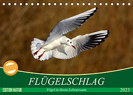 Kalender Flügelschlag - Vögel in ihrem natürlichen Lebensraum (Tischkalender 2023 DIN A5 quer) von Axel Kottal / Claudia Elsner