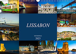 Kalender Metropole Lissabon (Wandkalender 2023 DIN A3 quer) von Dirk Meutzner
