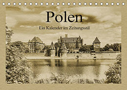 Kalender Polen  Ein Kalender im Zeitungsstil (Tischkalender 2023 DIN A5 quer) von Gunter Kirsch
