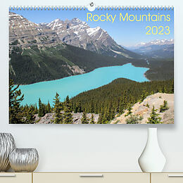 Kalender Rocky Mountains 2023 (Premium, hochwertiger DIN A2 Wandkalender 2023, Kunstdruck in Hochglanz) von Frank Zimmermann