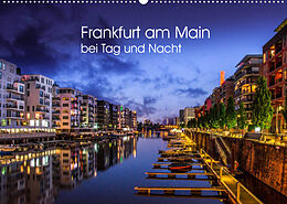 Kalender Frankfurt am Main bei Tag und Nacht (Wandkalender 2023 DIN A2 quer) von Carina Augusto