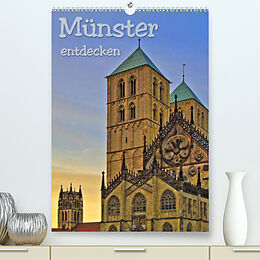 Kalender Münster entdecken (Premium, hochwertiger DIN A2 Wandkalender 2023, Kunstdruck in Hochglanz) von Paul Michalzik