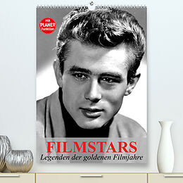 Kalender Filmstars - Legenden der goldenen Filmjahre (Premium, hochwertiger DIN A2 Wandkalender 2023, Kunstdruck in Hochglanz) von Elisabeth Stanzer