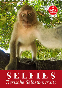 Kalender Selfies. Tierische Selbstportraits (Wandkalender 2023 DIN A2 hoch) von Elisabeth Stanzer