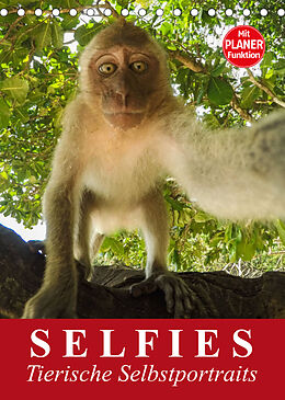 Kalender Selfies. Tierische Selbstportraits (Tischkalender 2023 DIN A5 hoch) von Elisabeth Stanzer