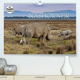 Kalender Emotionale Momente: Nashörner (Premium, hochwertiger DIN A2 Wandkalender 2023, Kunstdruck in Hochglanz) von Ingo Gerlach GDT