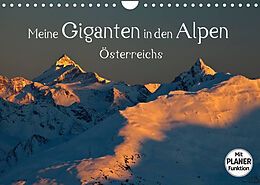 Kalender Meine Giganten in den Alpen ÖsterreichsAT-Version (Wandkalender 2023 DIN A4 quer) von Christa Kramer