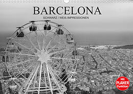 Kalender Barcelona Schwarz / Weiß Impressionen (Wandkalender 2023 DIN A3 quer) von Dirk Meutzner