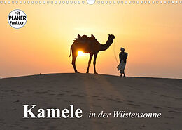 Kalender Kamele in der Wüstensonne (Wandkalender 2023 DIN A3 quer) von Elisabeth Stanzer