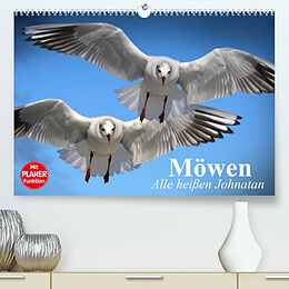 Kalender Möwen. Alle heißen Johnatan (Premium, hochwertiger DIN A2 Wandkalender 2023, Kunstdruck in Hochglanz) von Elisabeth Stanzer