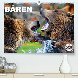 Kalender Bären (Premium, hochwertiger DIN A2 Wandkalender 2023, Kunstdruck in Hochglanz) von Elisabeth Stanzer