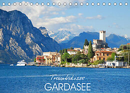 Kalender Traumkulisse Gardasee (Tischkalender 2023 DIN A5 quer) von Katrin Manz