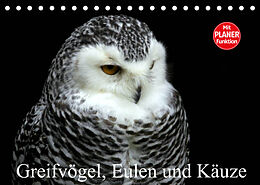 Kalender Greifvögel, Eulen und Käuze (Tischkalender 2023 DIN A5 quer) von Arno Klatt