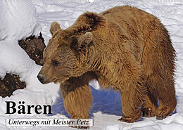 Kalender Bären. Unterwegs mit Meister Petz (Wandkalender 2023 DIN A2 quer) von Elisabeth Stanzer