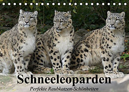 Kalender Schneeleoparden. Perfekte Raubkatzen-Schönheiten (Tischkalender 2023 DIN A5 quer) von Elisabeth Stanzer