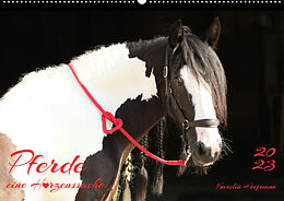 Kalender Pferde - eine Herzenssache (Wandkalender 2023 DIN A2 quer) von Karolin Heepmann
