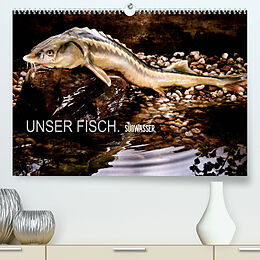 Kalender UNSER FISCH. SÜßWASSER. (Premium, hochwertiger DIN A2 Wandkalender 2023, Kunstdruck in Hochglanz) von arne morgenstern