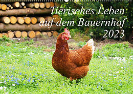 Kalender Tierisches Leben auf dem Bauernhof 2023 (Wandkalender 2023 DIN A2 quer) von Steffani Lehmann (Hrsg.)