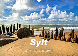 Kalender Sylt - Strandspaziergang (Wandkalender 2023 DIN A3 quer) von A. Dreegmeyer