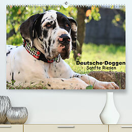 Kalender Deutsche Doggen - Sanfte Riesen (Premium, hochwertiger DIN A2 Wandkalender 2023, Kunstdruck in Hochglanz) von Marion Reiß - Seibert