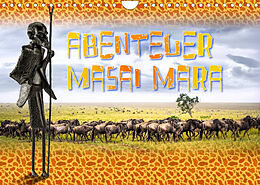 Kalender Abenteuer Masai Mara (Wandkalender 2023 DIN A4 quer) von Dieter Gödecke