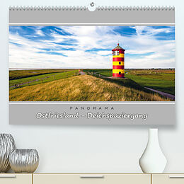 Kalender Ostfriesland - Deichspaziergang (Premium, hochwertiger DIN A2 Wandkalender 2023, Kunstdruck in Hochglanz) von A. Dreegmeyer